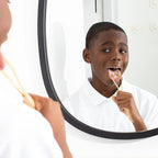 Eco biobased bamboo tongue scraper for healthy breath and balanced oral microbiome