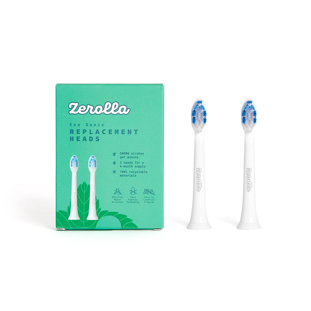Eco-friendly electric sonic toothbrush with adjustable speeds and multiple brushing modes to reduce plaque and gingivitis