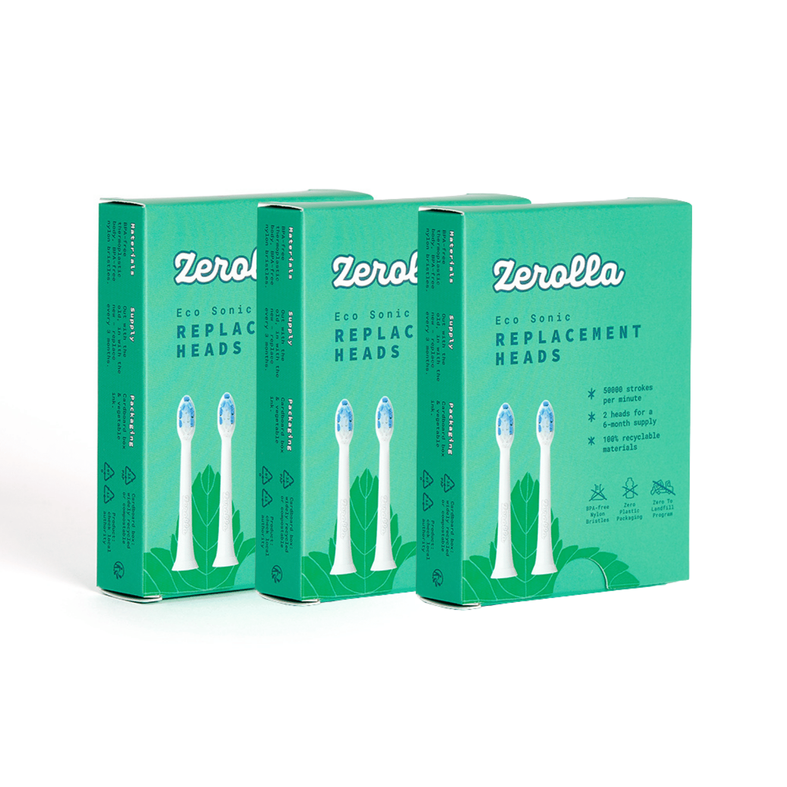 Sonic Toothbrush Replacement Heads