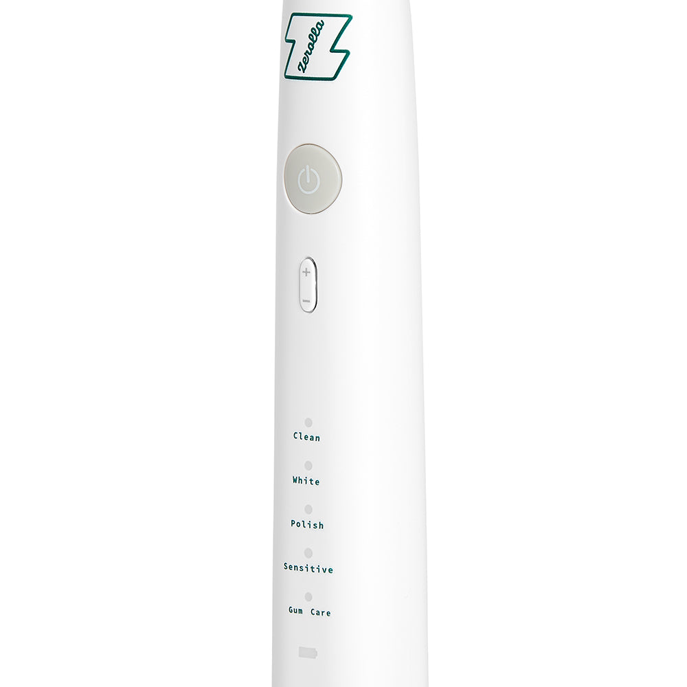 Eco electric sonic toothbrush with adjustable vibration speeds and recyclable heads