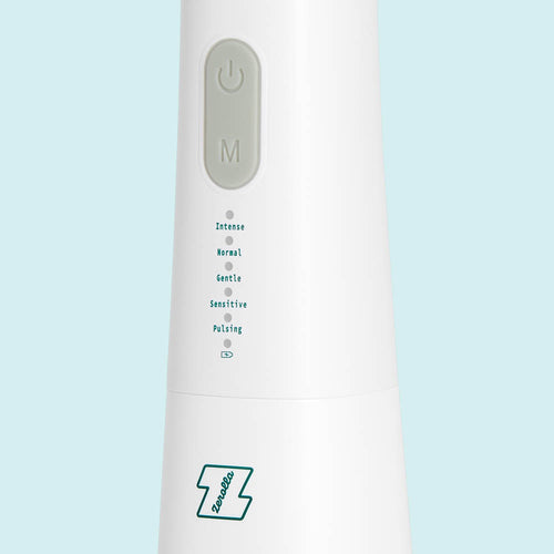 Portable Eco Electric Water Flosser with high-pressure water jets and 5 modes for deep cleaning gums and teeth