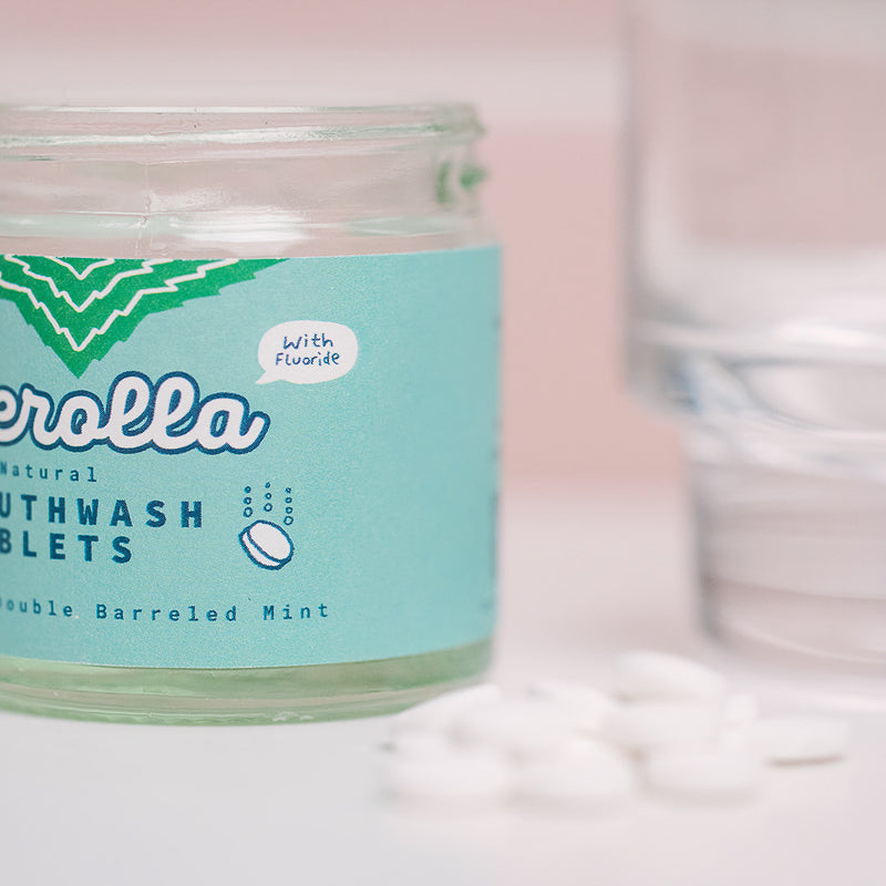 100% Natural Mouthwash Tablets - Double Mint
