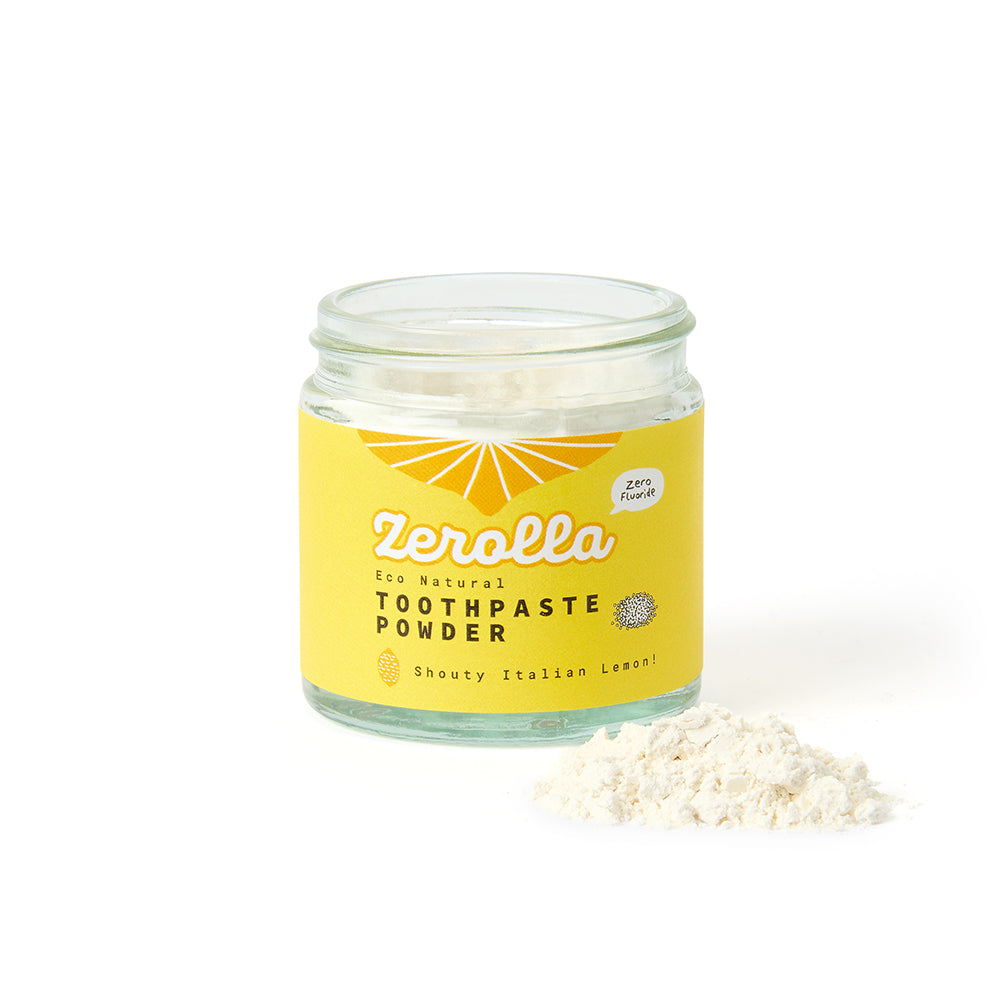 Eco Natural Toothpaste Powder whitening mineral-rich natural toothpaste with sodium bicarbonate and silica