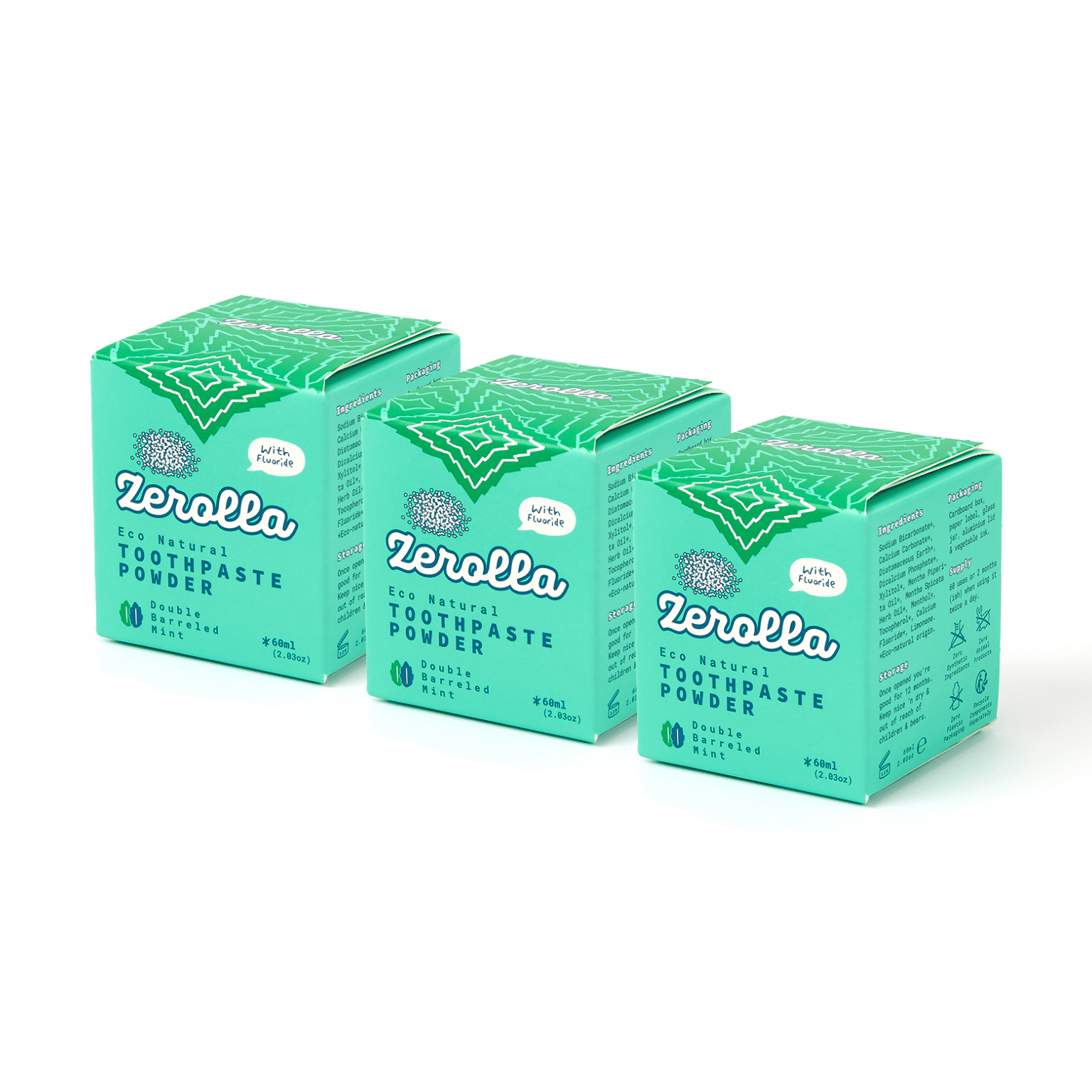 100% Natural Toothpowder - Double Mint