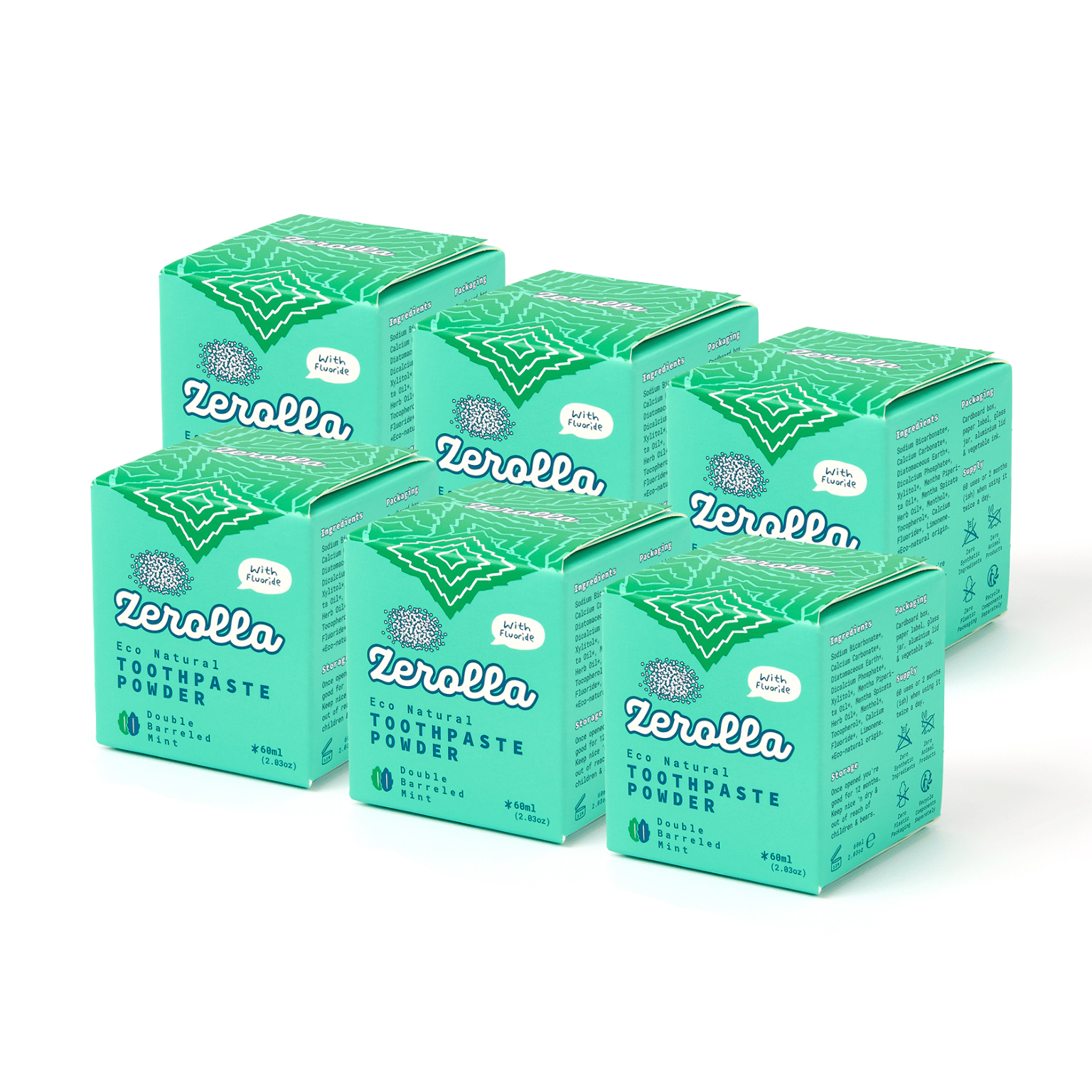 100% Natural Toothpowder - Double Mint