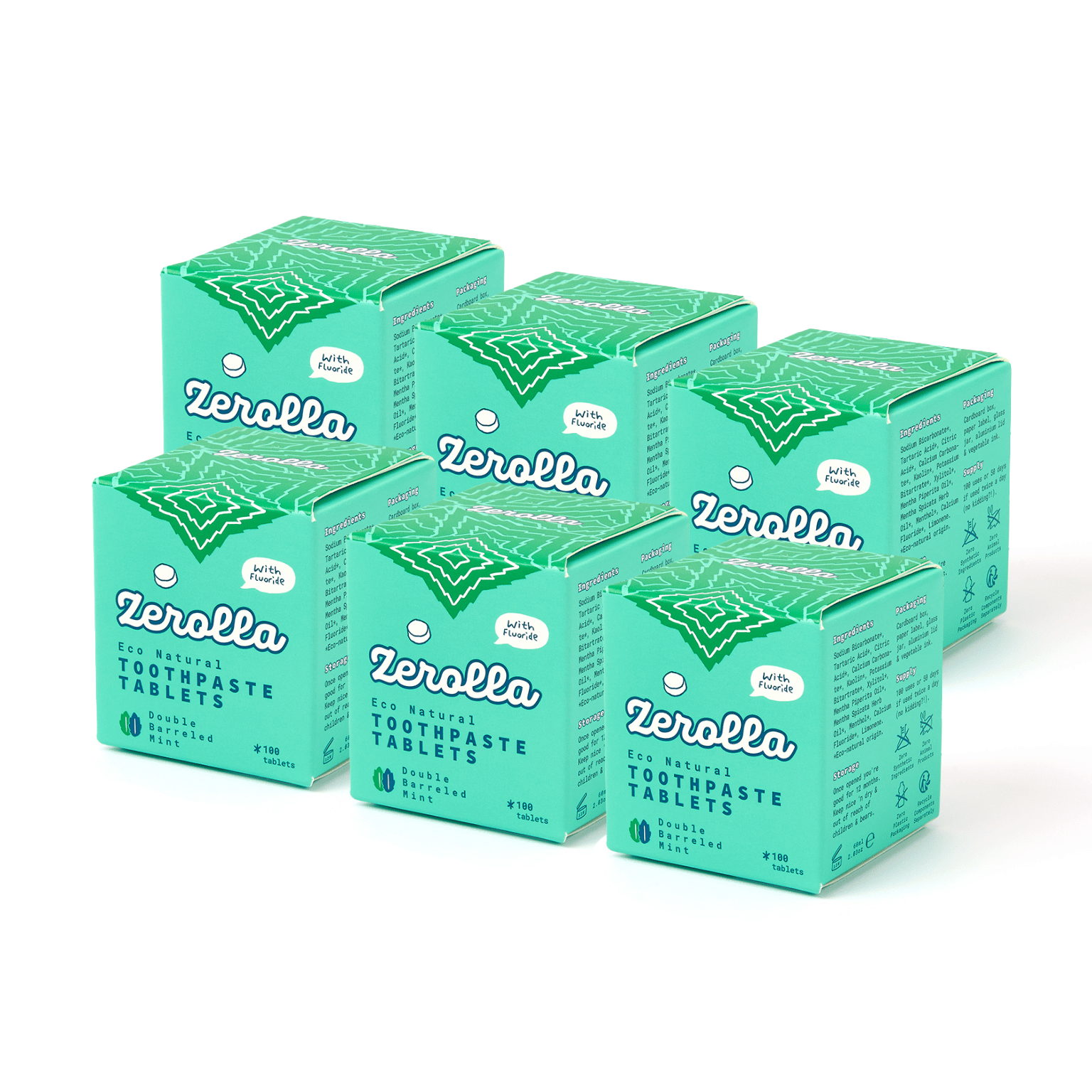 100% Natural Toothtablets - Double Mint