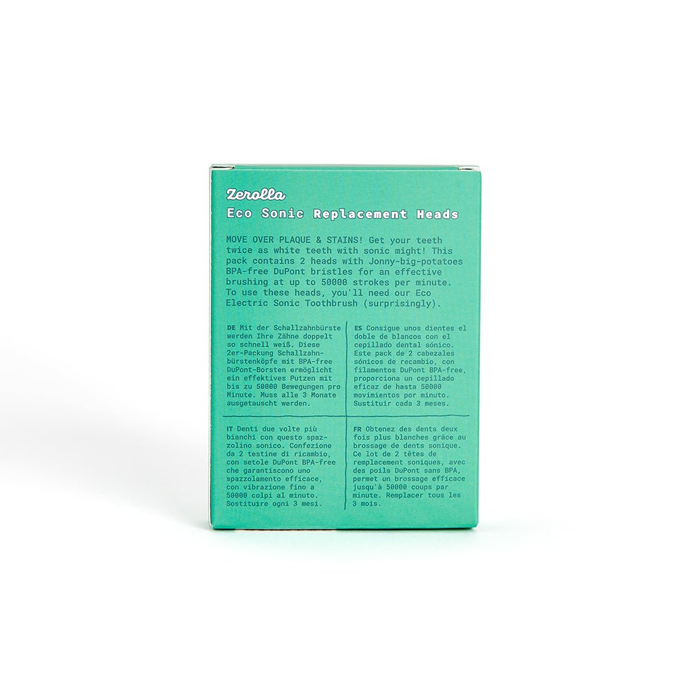 Eco Electric Sonic Toothbrush - Zerolla