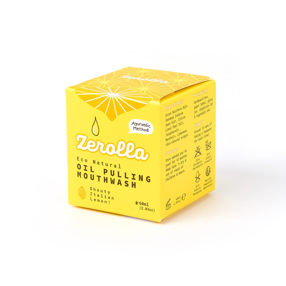Eco Natural Oil Pulling Mouthwash - Zerolla