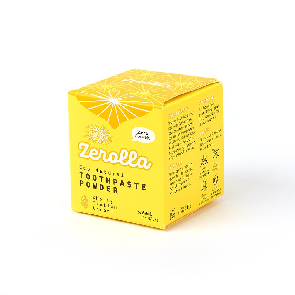 Eco Natural Toothpaste Powder - Zerolla