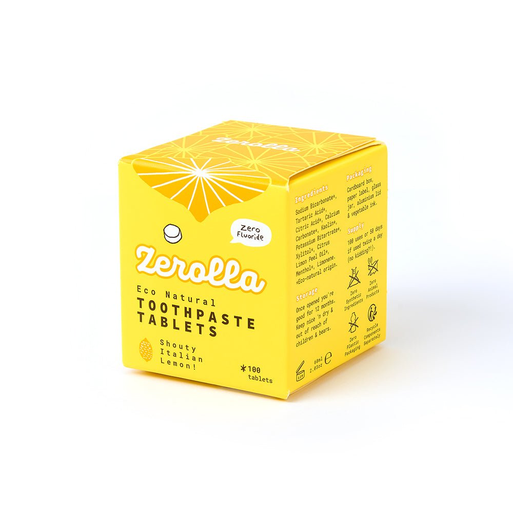 Eco Natural Toothpaste Tablets - Zerolla