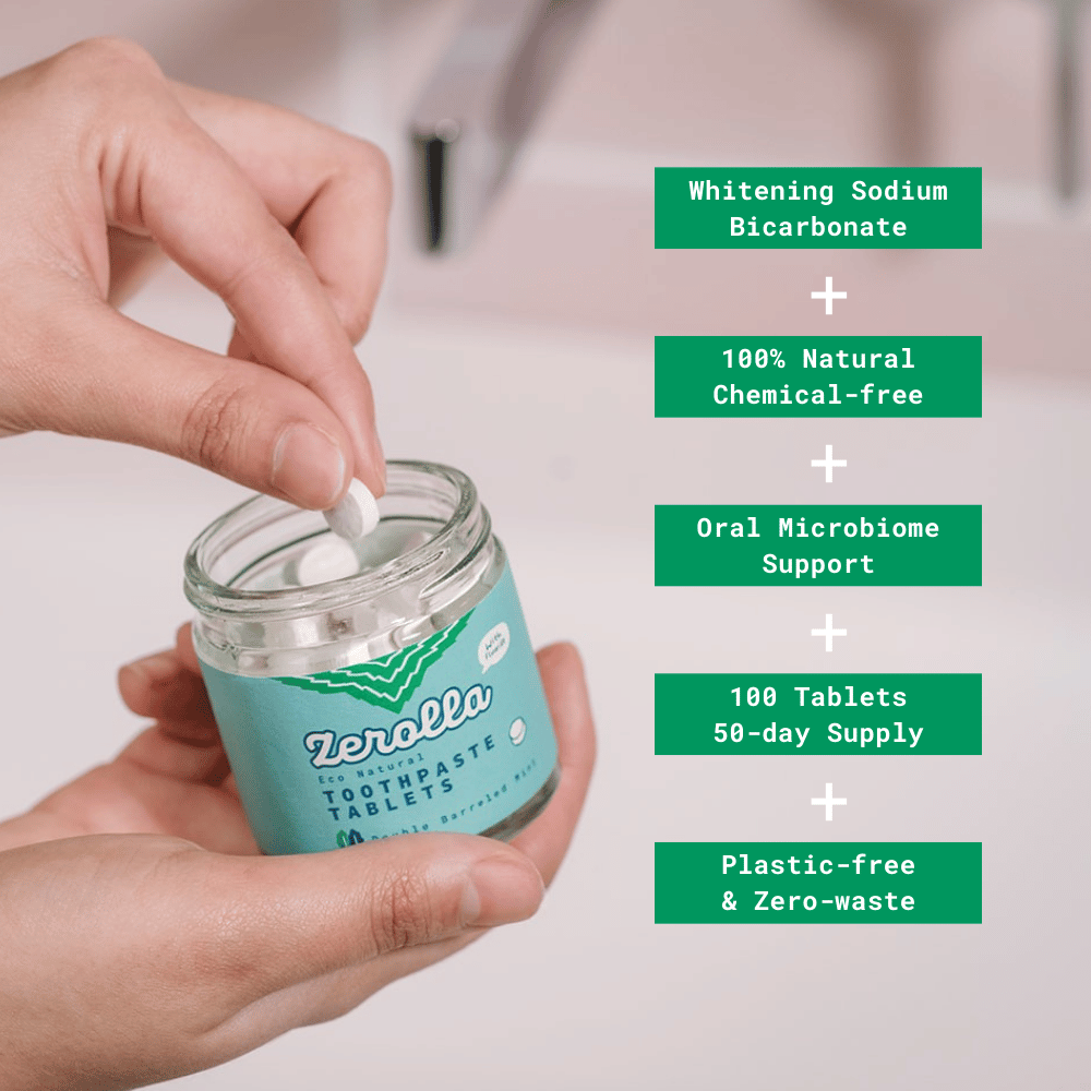 Eco Natural Toothpaste Tablets - Zerolla