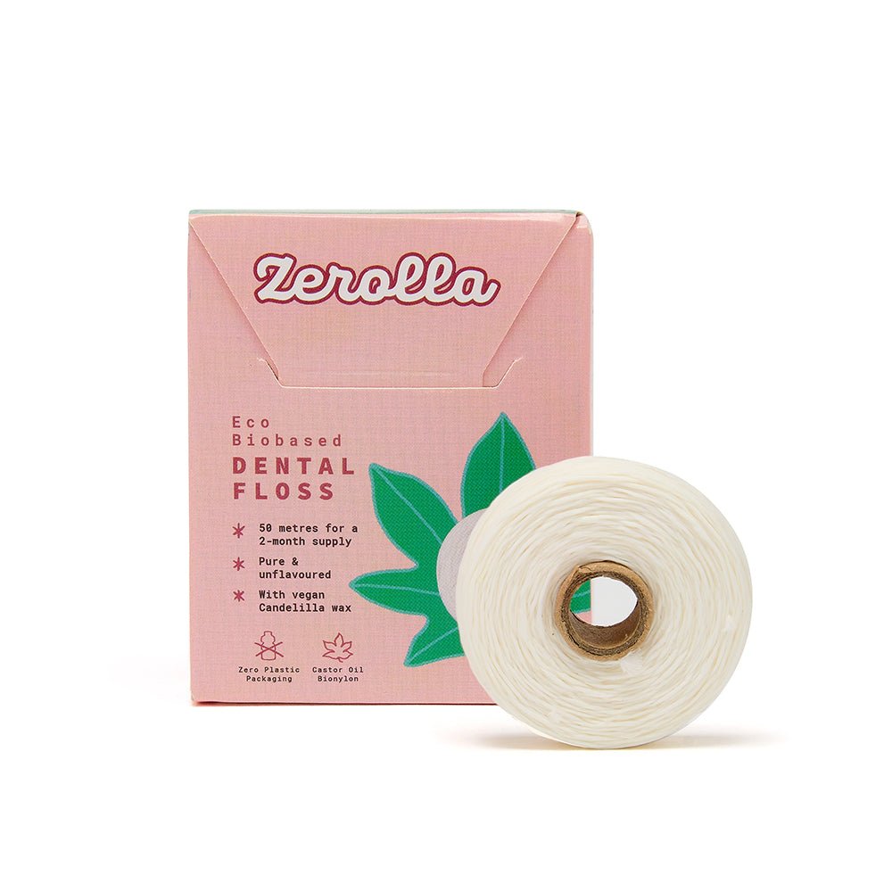 Eco Plant - based Castor Oil Dental Floss - Zerolla