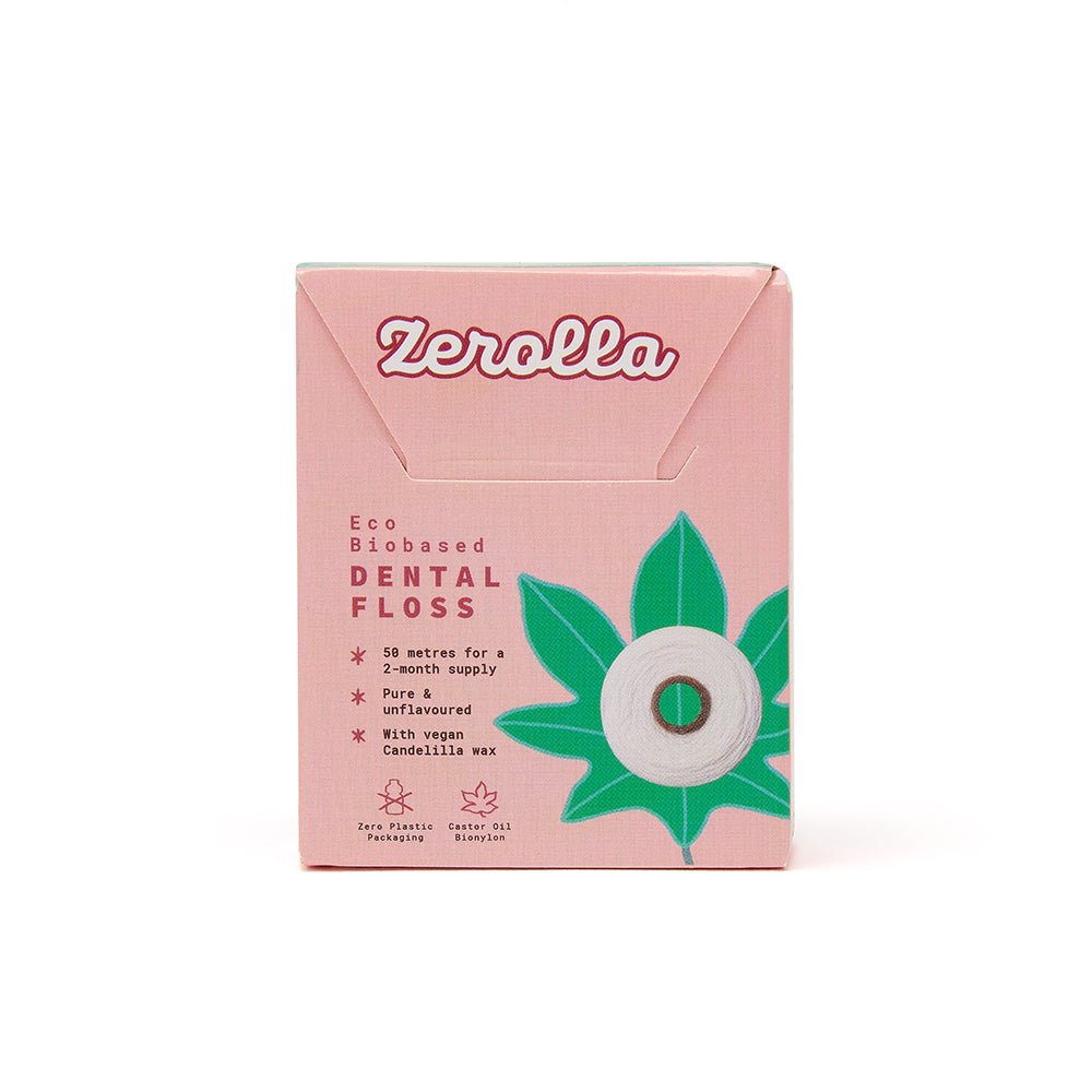 Eco Plant - based Castor Oil Dental Floss - Zerolla