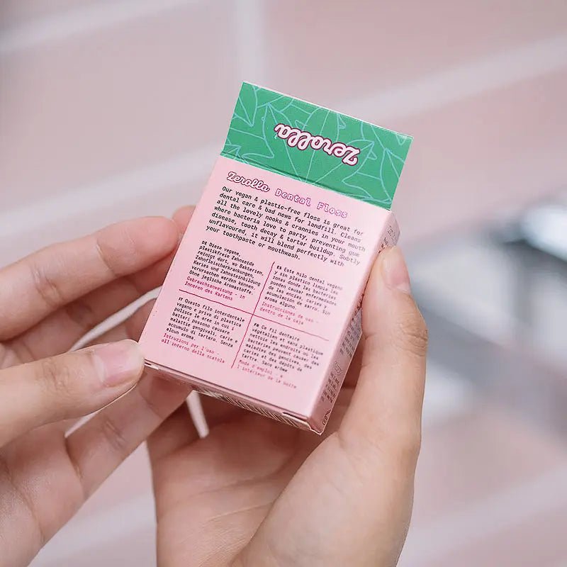Eco Plant - based Castor Oil Dental Floss - Zerolla